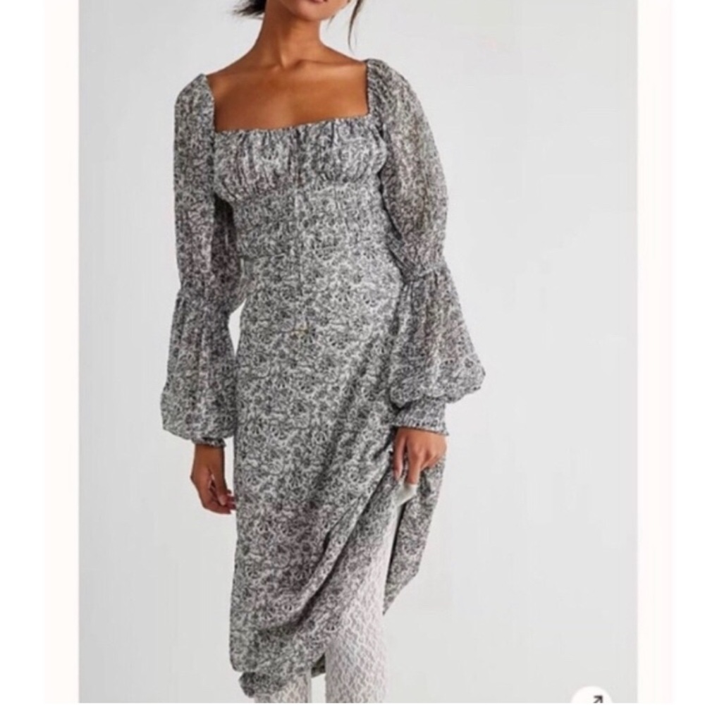 Free People Aglow Midi Dress